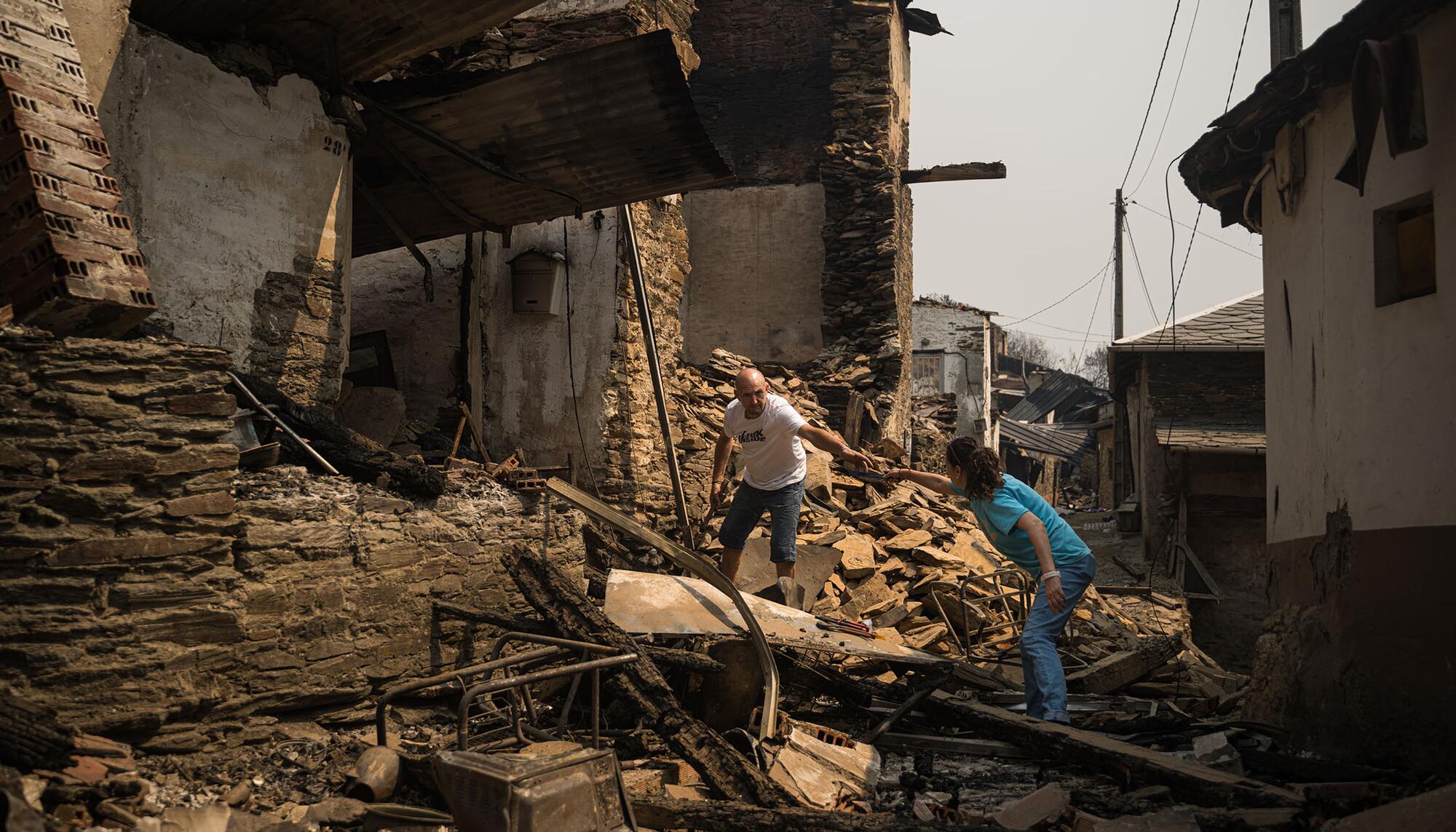 Valdeorras tras los incendios - 3